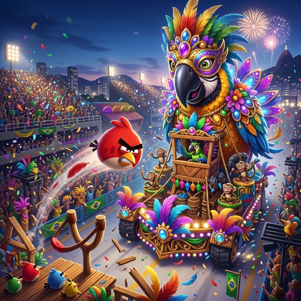 Angry Birds Rio Boss Fight