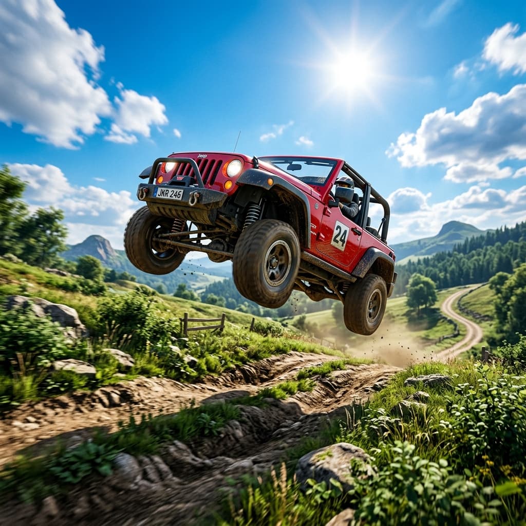 Hill Climb Racing Countryside