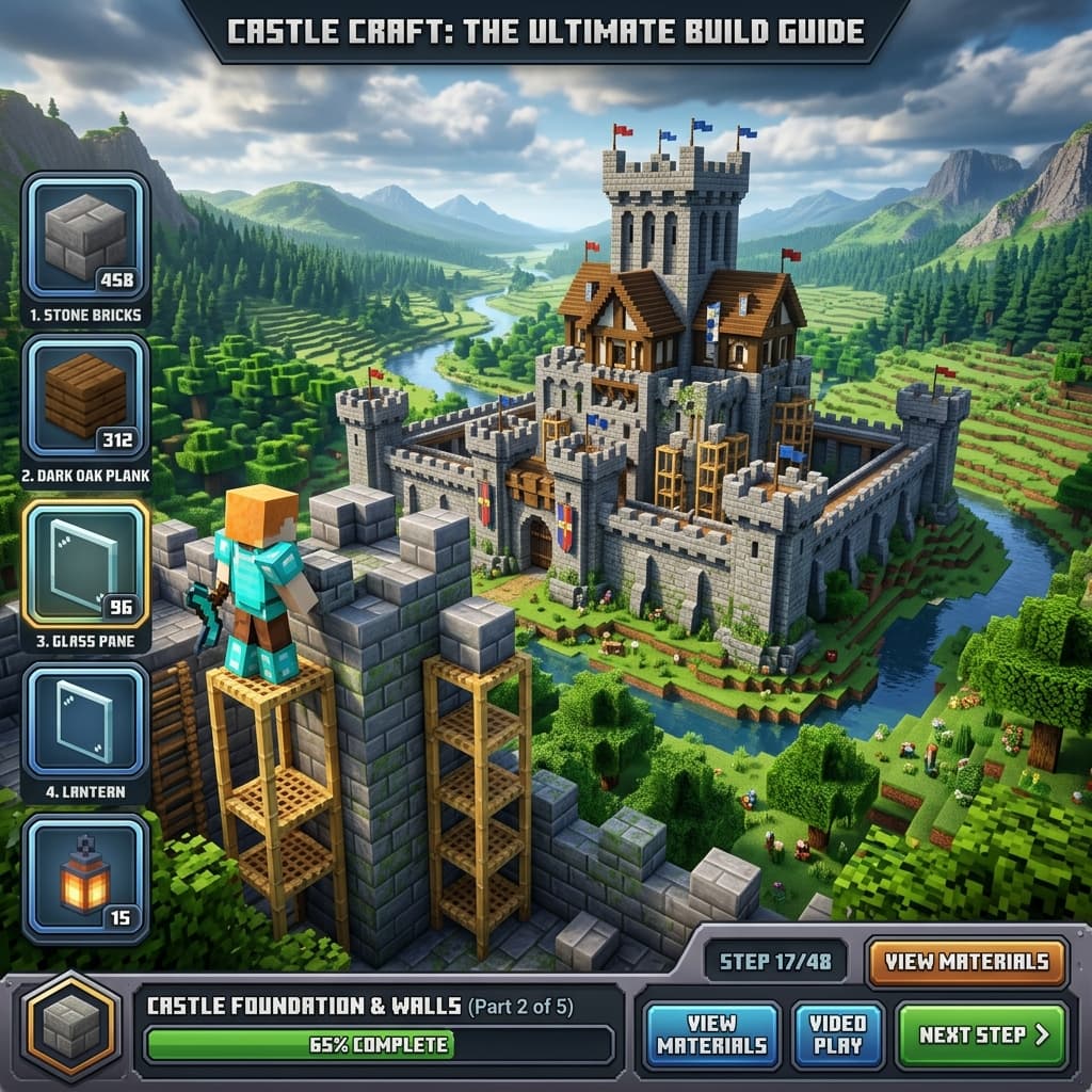 Minecraft PE Building Tips