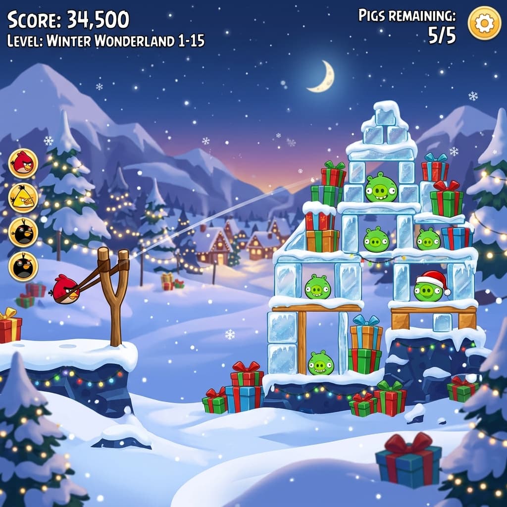 Angry Birds Seasons Winter