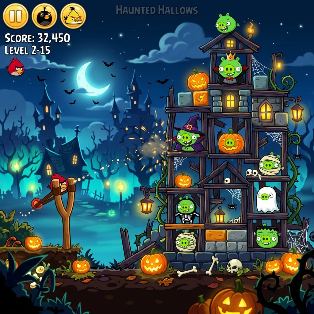 Angry Birds Seasons Halloween