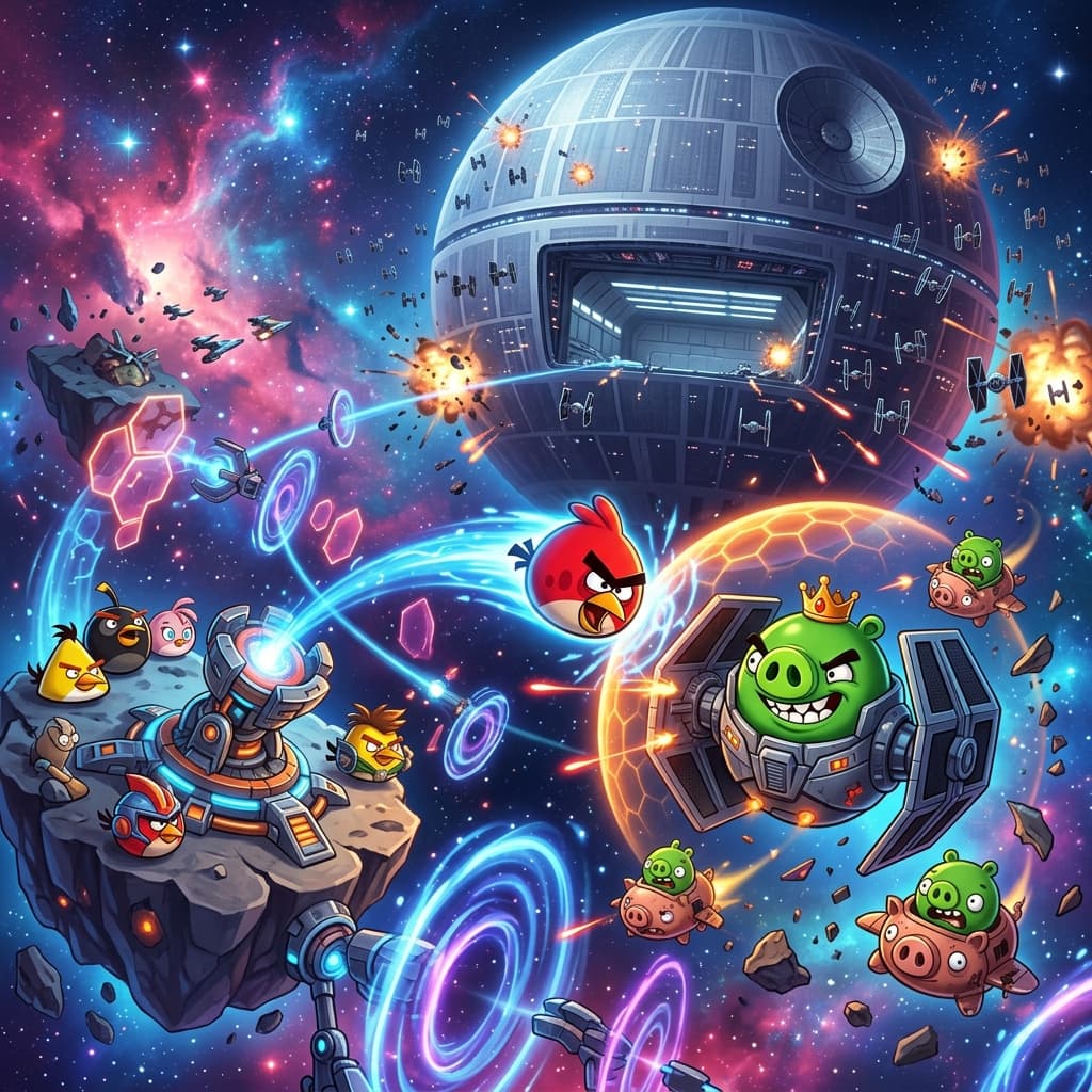 Angry Birds Star Wars Gameplay