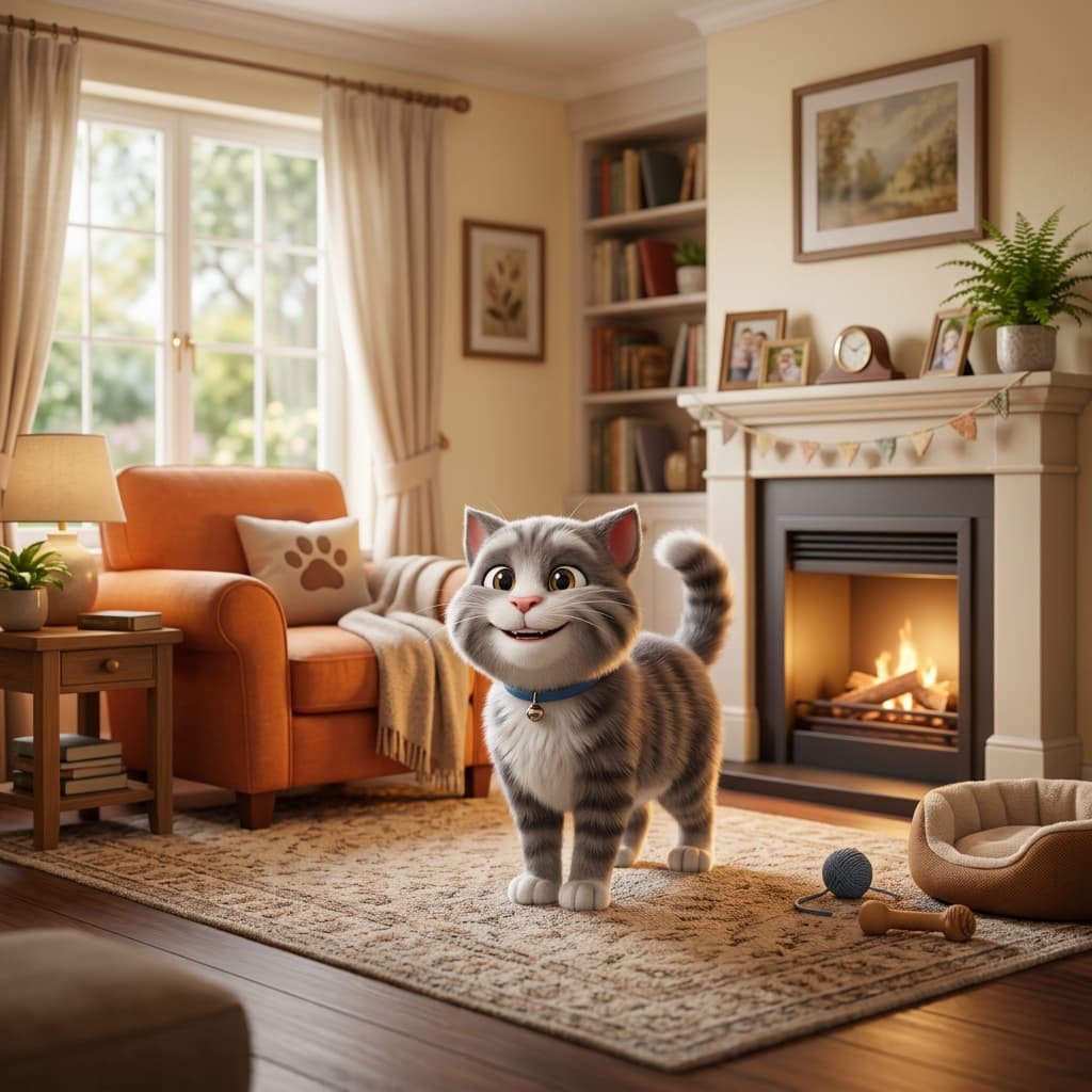 Talking Tom Living Room