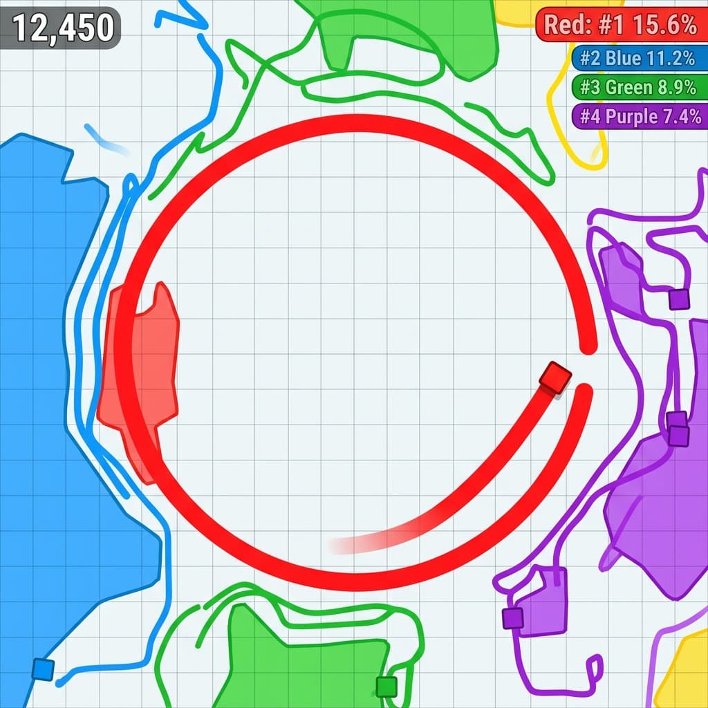 Paper.io 2 Territory Capture