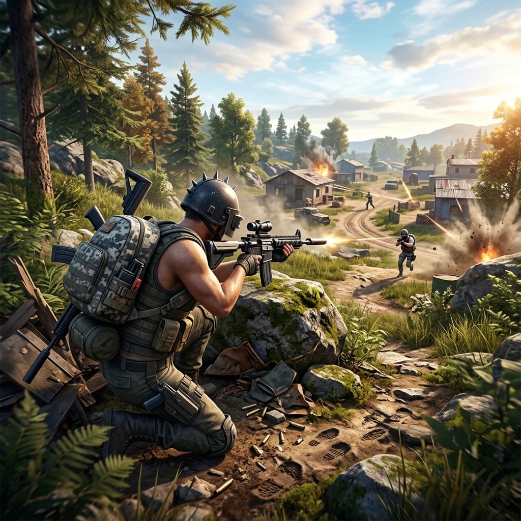 PUBG Mobile Lite Tactical Combat